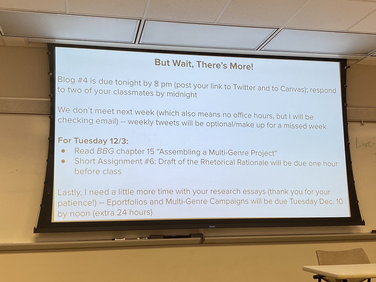 sofiatobon19's tweet photo. Don’t forget about the readings for after Thanksgiving! #FSU2135123 https://t.co/06j9Oxc9tQ