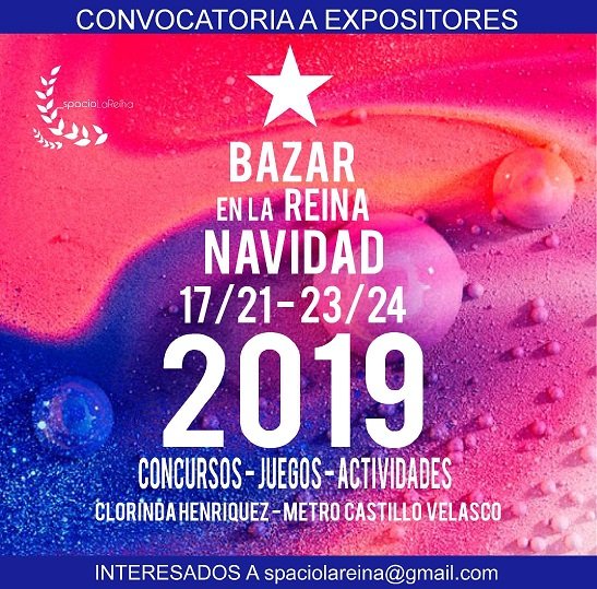 spaciolareina's tweet photo. #emprendedores y #artesanos los invitamos a participar de la mejor feria de #LaReina.
Todas las compras tendrán la posibilidad de ganar premios  como:
Estadía 5 días y 4 noches en cabaña turística rural región de Los Ríos.
Bicicletas y cientos de premios.
spaciolareina@gmail.com https://t.co/Pb6n2ToZrU