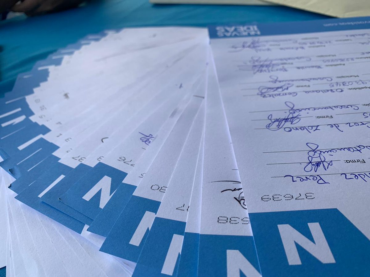 NICuscatancingo's tweet photo. Cientos de salvadoreños de nuestro Municipio, ya son parte del partido político más grande de El Salvador @NuevasIdeasSV #YaSoyNuevasIdeas 👊🏼😎 ¡Vamos hasta las 8:00PM! https://t.co/4GHLio775d