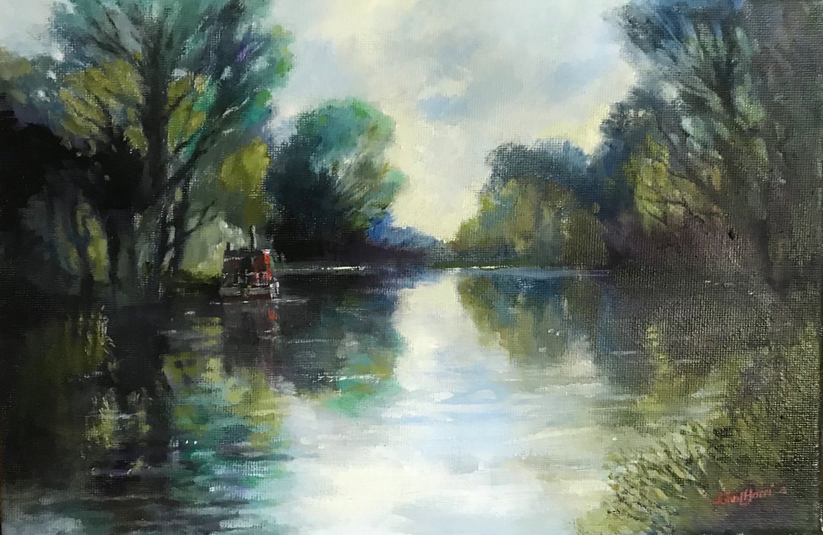 Needed to paint something tranquil...now very chilled!