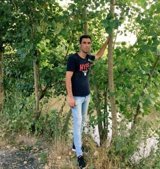 Mehrdad Hesabi from Shijan village of Rasht was shot in his head by regime security forces. His body was transferred to his hometown village but was later seized from his mother and family. Rest in power  #IranProtests