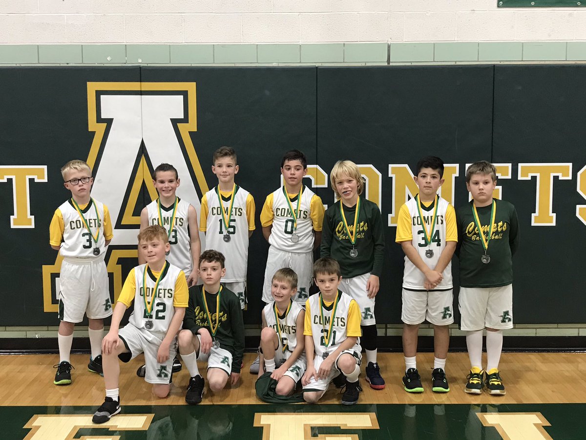 AmherstTipoff's tweet photo. Congratulations to this years Amherst Tip Off Classic 4th Grade boys champions - Avon Gold and this years runner up -Amherst Comets https://t.co/zSdGfrT7Hi