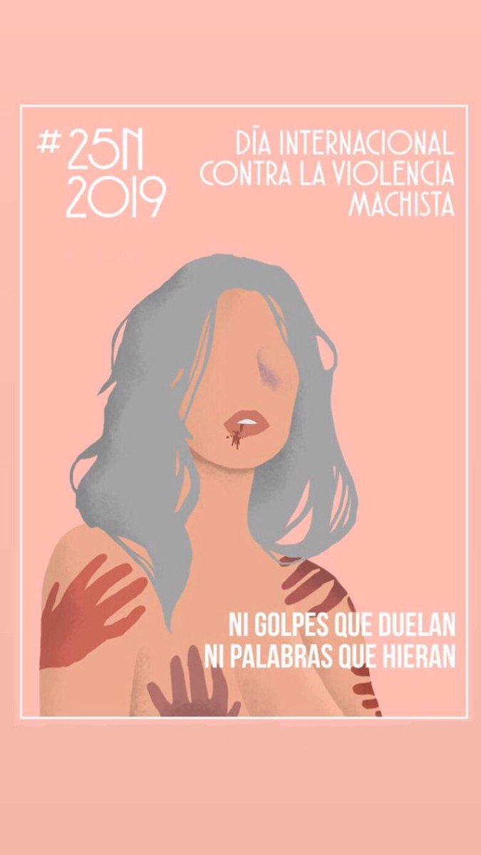 Ileenia's tweet photo. ¡Por todas ellas que sufren cada día y por las que ya no están! 💪🏼 #NiUnaMenos https://t.co/WSsU2wCYVb