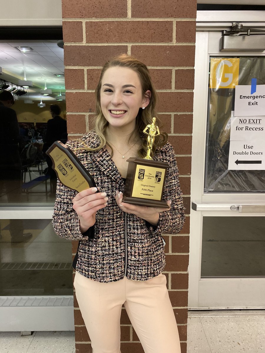 LNHSpeech's tweet photo. Teagan finished fifth in Oratory! https://t.co/6fyTAicUSv