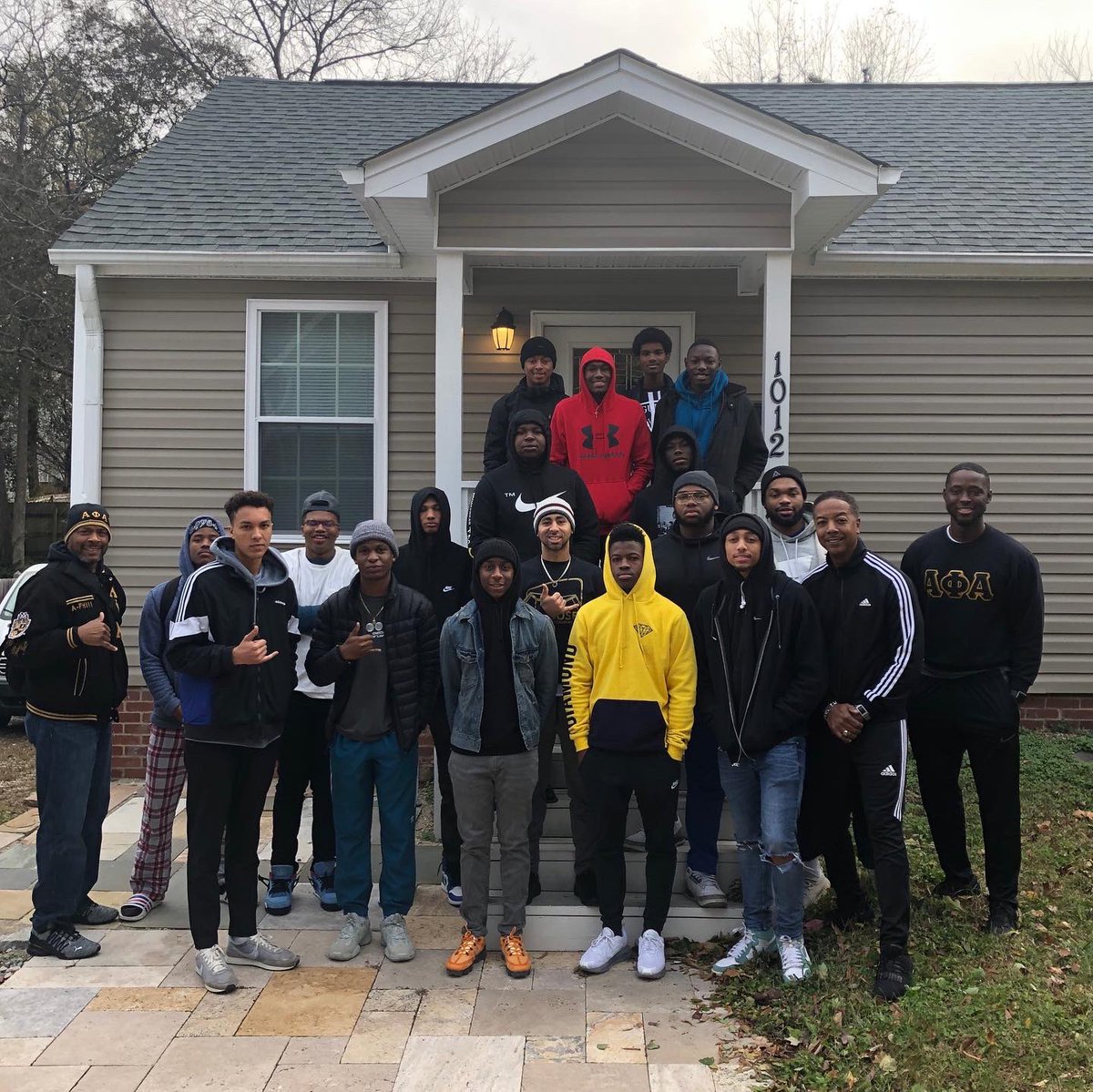 KOAlphas's tweet photo. We would like to thank the Alpha Beautillion program for allowing us to host 14 amazing young men on campus last weekend. We were able to talk to them about life in college, future plans, and even play pickup basketball. We wish them all the best in their future endeavors. https://t.co/fSrFL2V3lk