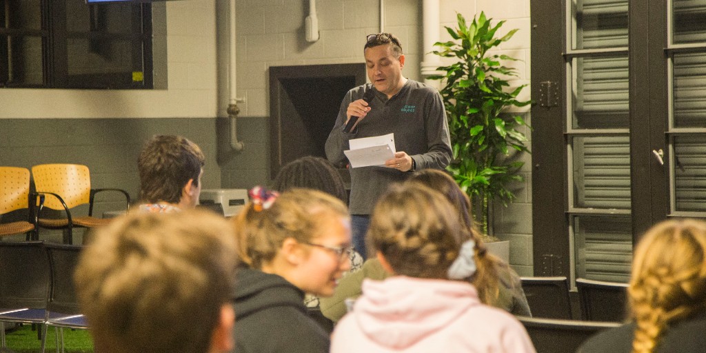 ClearObject's tweet photo. Recently, our CEO, @jpmcdon, served as a judge for @letsstartedup's #STARTedUP 2019 #Hackathon. We appreciate the opportunity to interact with such innovative youth! https://t.co/JqXq002mV7