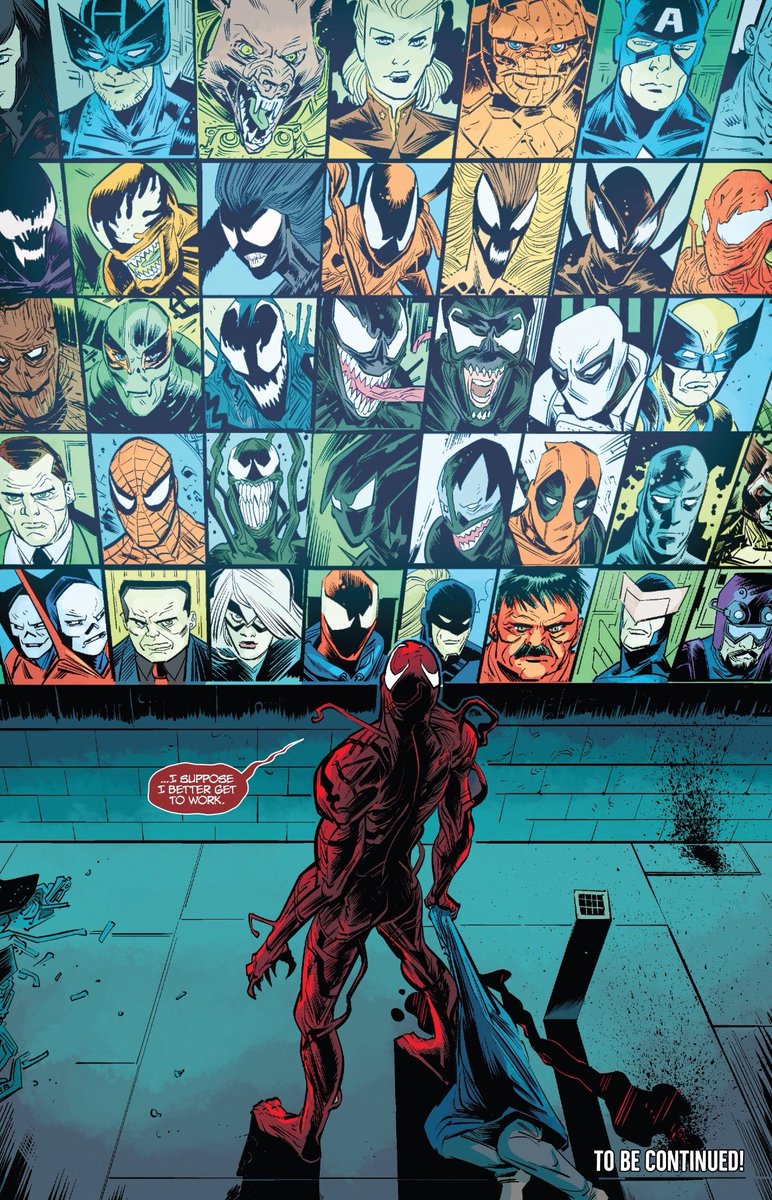 In Web of Venom: Carnage Born, Cletus Kasady is restored to life by a dark cult lead by Scorn. Their ultimate aim is to awaken the Symbiote God, Knull, by collecting residual DNA from former and current symbiote hosts - kicking off the events of Absolute Carnage!
