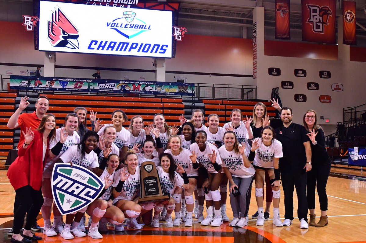 Ladies and Gentlemen ...

Your 2019 <a href="/MACSports/">MACtion</a> CHAMPIONS!!!

Next up: <a href="/NCAAVolleyball/">NCAA Women's Volleyball</a> CHAMPIONSHIPS

#chirpchirp #wefly #onward #maction