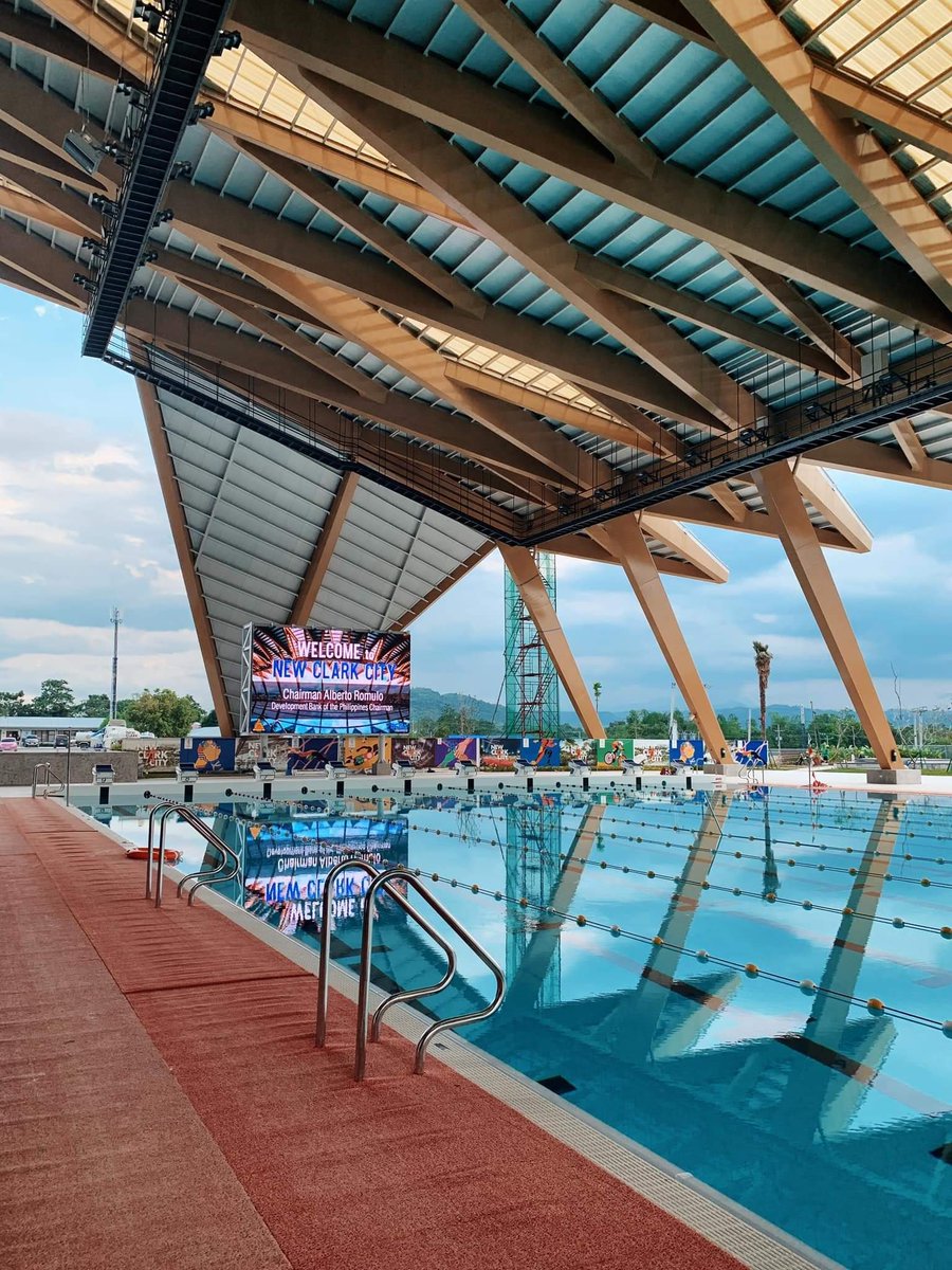 New Clark Stadium and Aquatic Center. #SEAGames2019  #WeWinAsOne