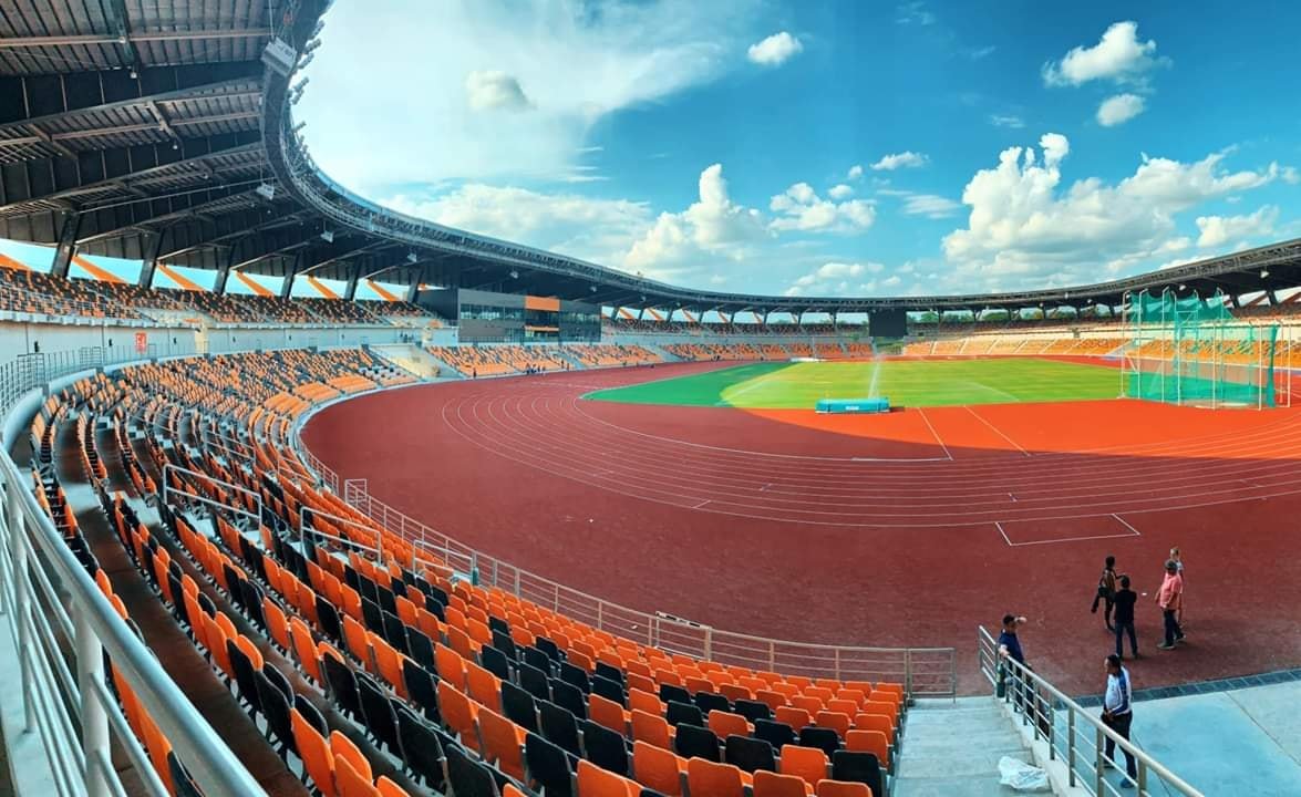 New Clark Stadium and Aquatic Center. #SEAGames2019  #WeWinAsOne