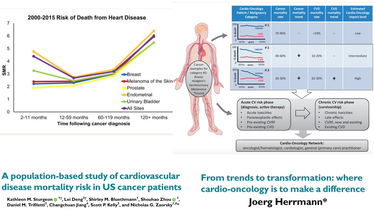 Patients w/ #cancer have a 2-6 times higher mortality from cardiovascular disease than the general population eurekalert.org/pub_releases/2… <a href="/escardio/">European Society of Cardiology</a> <a href="/ESC_Journals/">European Society of Cardiology Journals</a> 
report by <a href="/NicholasZaorsky/">Nicholas Zaorsky, MD MS</a>, Kathleen Sturgeon @PSHResearch and collaborators; editorial by <a href="/mayocvonc/">Joerg Herrmann</a>