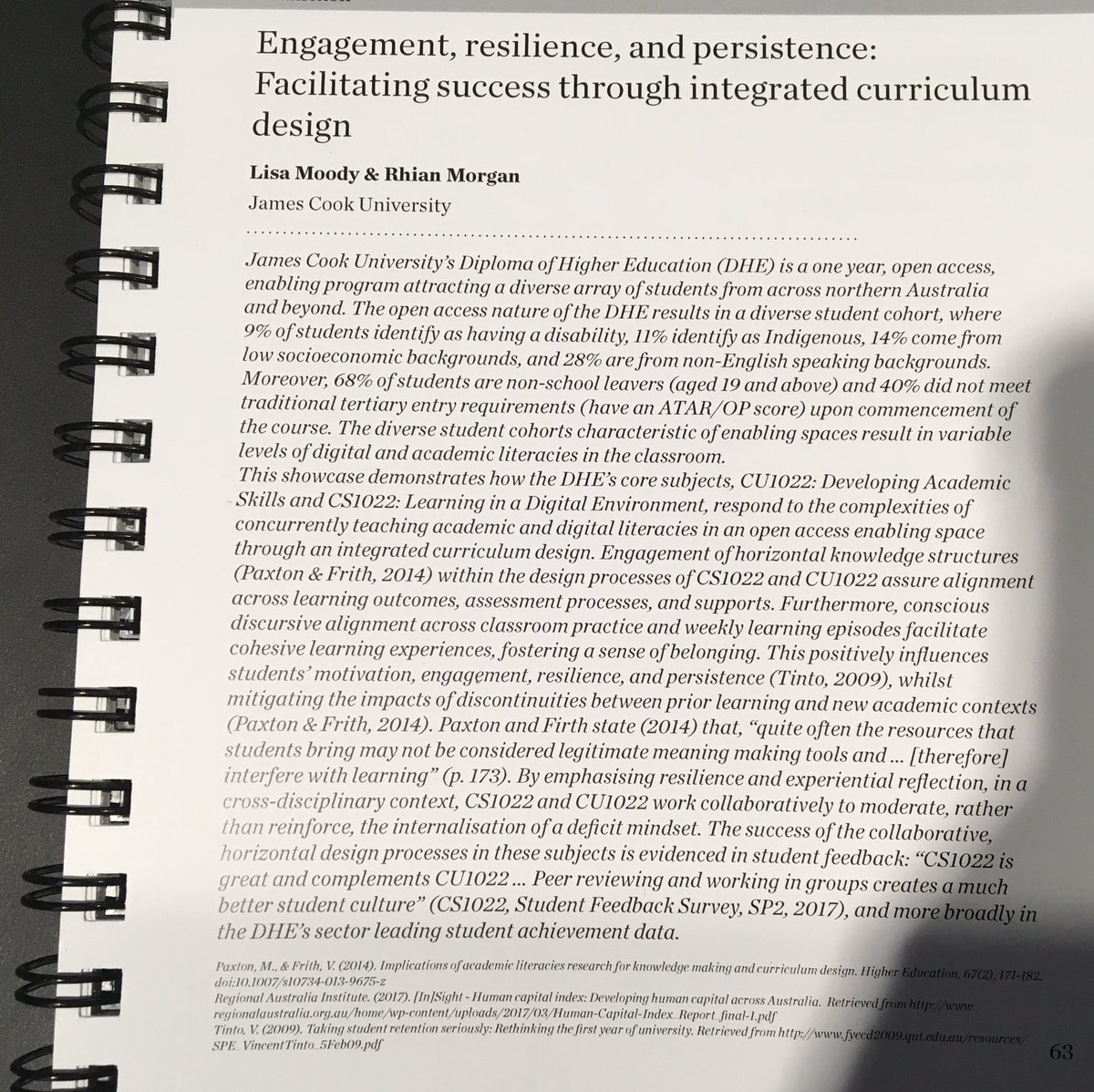 Sally Kift tweet media