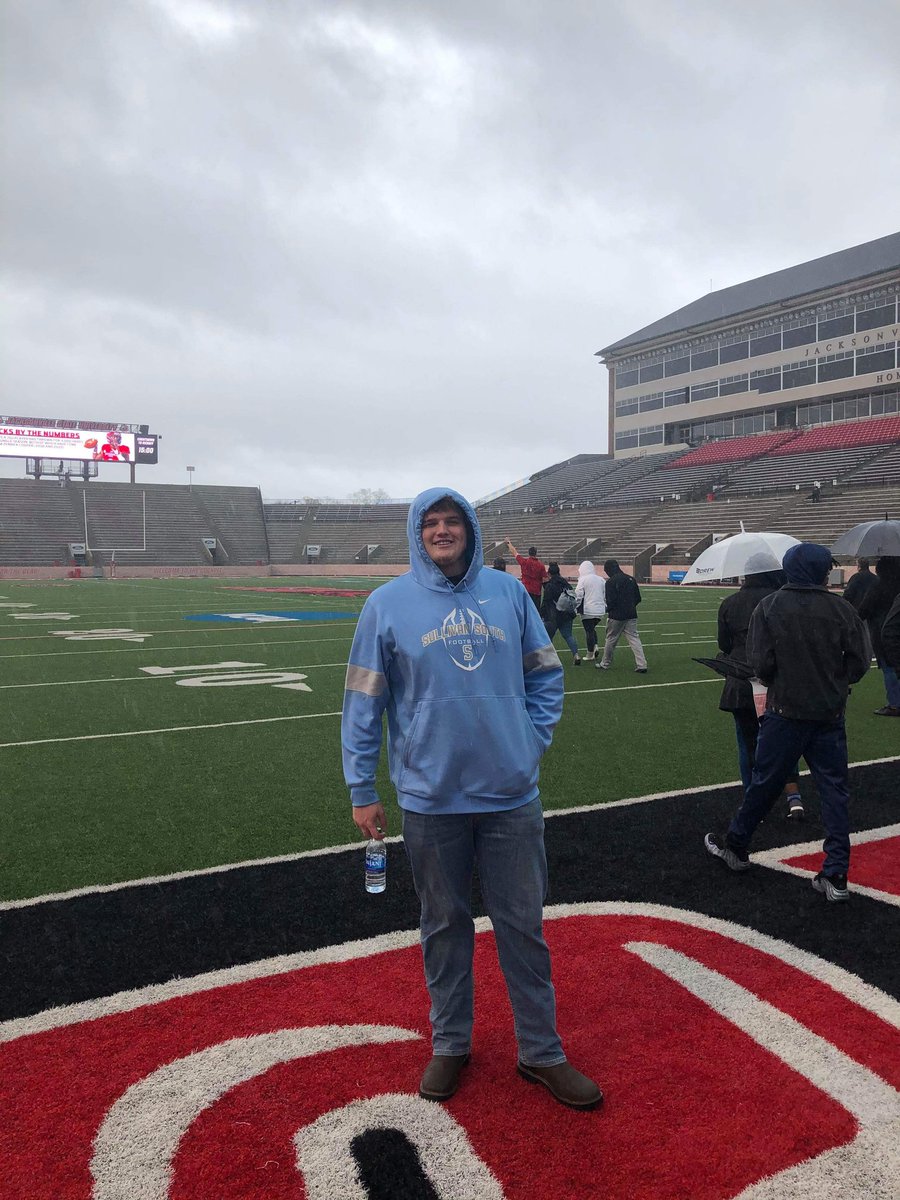 camdennecessary's tweet photo. Had a great time at @JSUGamecocksFB this weekend! Huge thanks to @jeremy_satcher @JR_Sandlin @CoachKevinRevis for  showing me and my family a great time! 
#StayCocky #FearTheBeak #TNGS

@TNGridironScout @Bigwill46798139 
@south_fb https://t.co/UvsSVbGisY