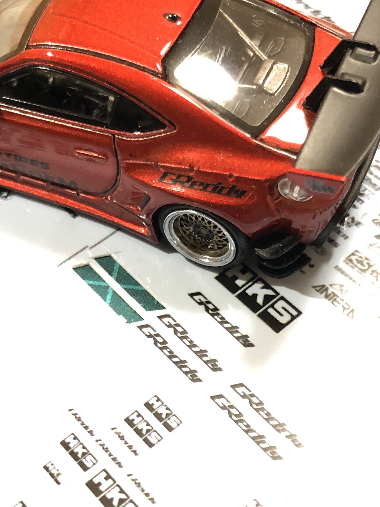 Alpha Dog Garage す すげぇ 凄い時代になったな 自作デカール ミニカー改造 T Co Bfeultpzth Twitter