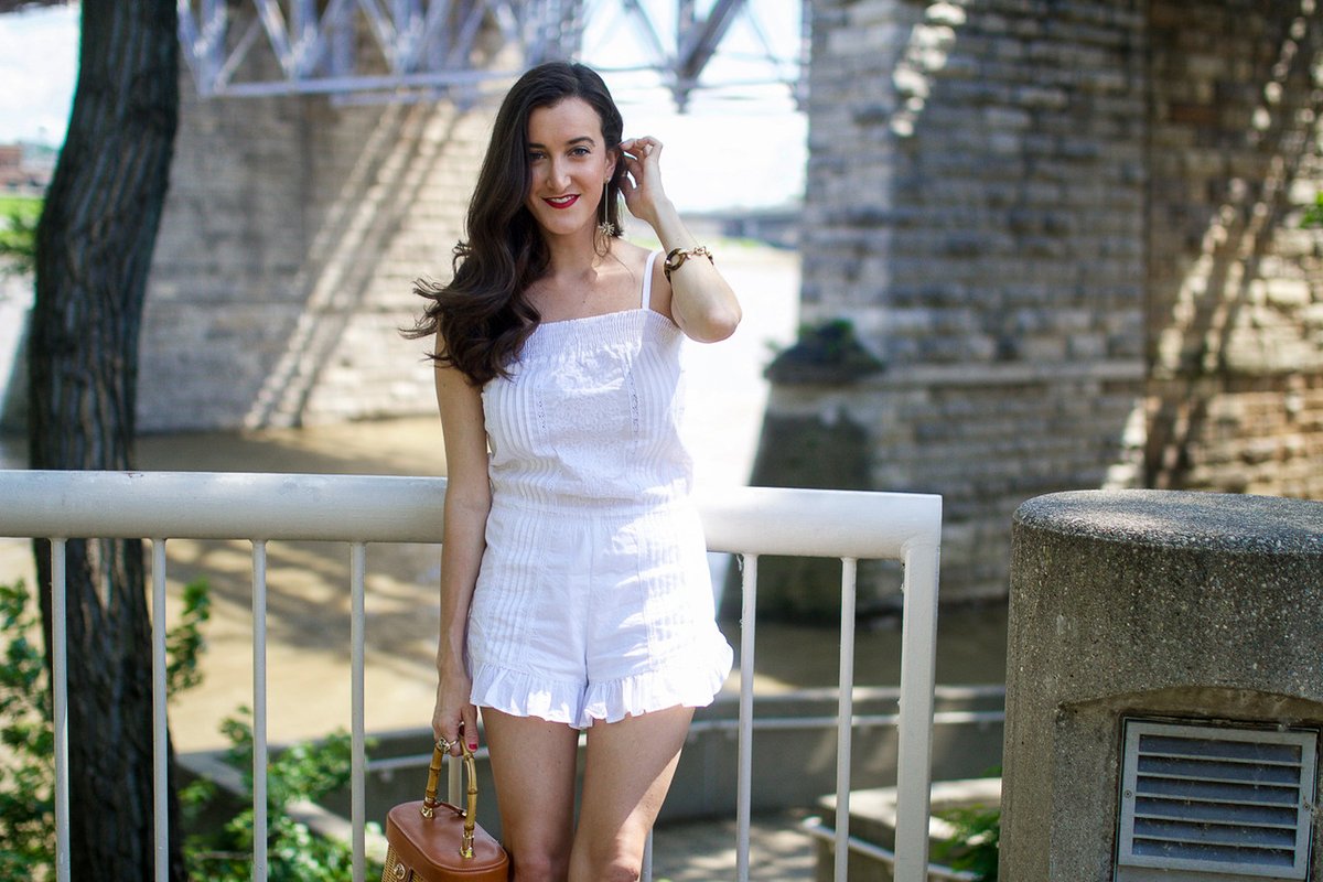 Need some summer outfit inspiration? This <a href="/Dillards/">Dillard's</a> romper is just for you! Read more on the blog: bit.ly/2shPLtn