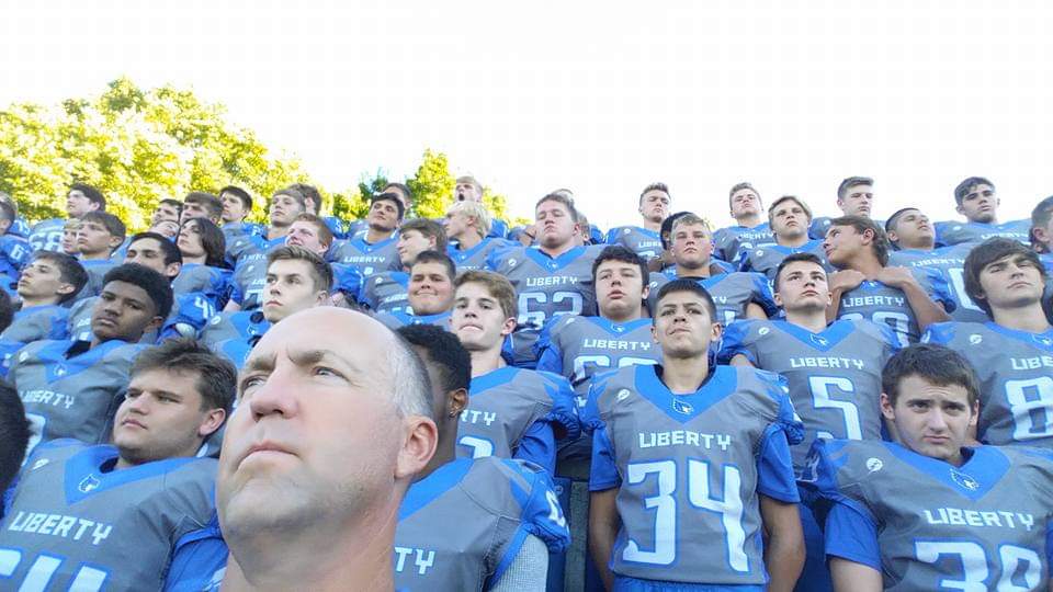 Coach_Meade's tweet photo. Throw-Back pic from 2017 Season.  Current 2019-20 @JaysFootball seniors sophomore year. That was a GREAT JV season! Miss you guys, very happy to have been your DB coach. Good luck the rest of your year! #DBNATION #ONCEAJAY #ALWAYSAJAY https://t.co/Gs9XCWDy7q