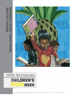 EJKeats's tweet photo. #EJKAward winner @BryanCo39521932 had the distinct honor of drawing the final panel for the Children’s #BookWeek100 Anniversary collaborative poster. Download each panel separately or the entire poster! https://t.co/zANvs32iln #PictureBookMonth @CBCBook @EveryChildRead https://t.co/h12xj43KTA