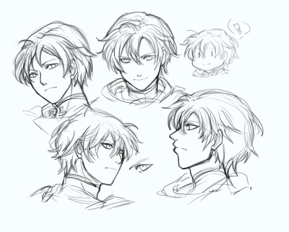 I need to learn to draw this guy ASAP, but hey I think it looks a little more decent and similar to the original character. I fix the Ephraim I did before and I believe looks better now ✨ 