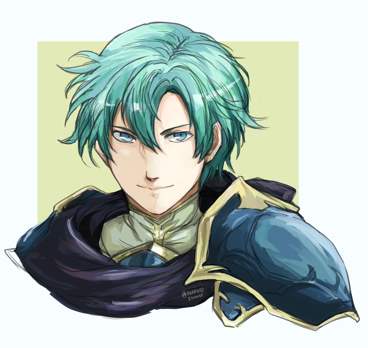 I need to learn to draw this guy ASAP, but hey I think it looks a little more decent and similar to the original character. I fix the Ephraim I did before and I believe looks better now ✨ 