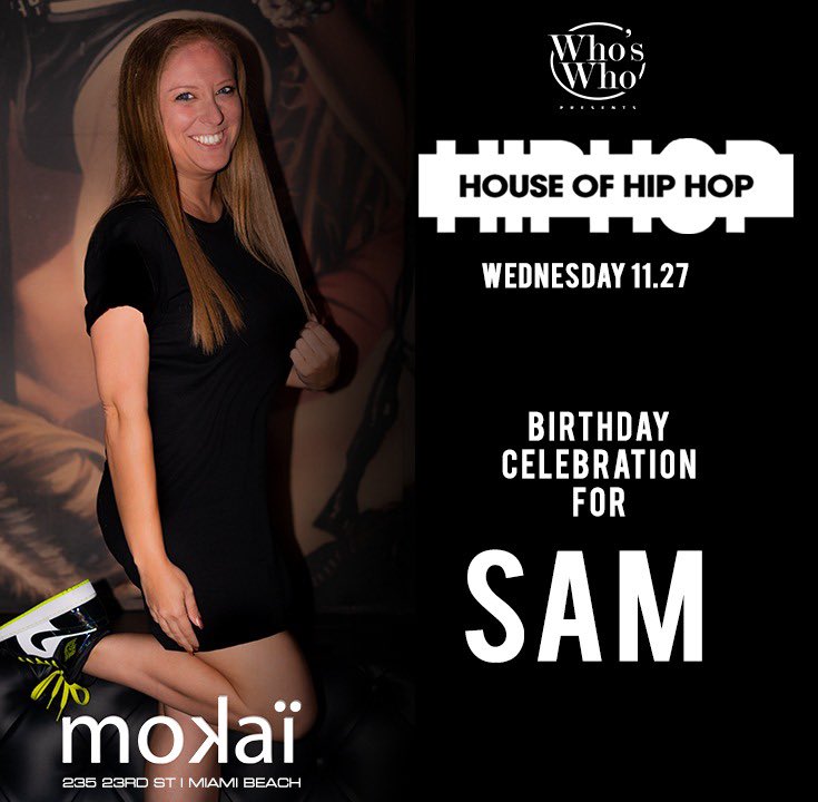 sam8194's tweet image. See u Wednesday for my bday kickoff