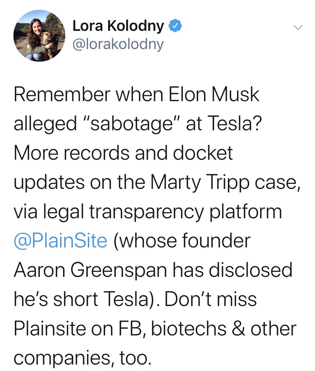 It’s amazing that Aaron can bully Tesla fans, share damaging things about the company with his own spin, all while shorting the stock. Then Aaron gets a commercial from the media. The media in turn, pays Aaron money for doing their job. Disgusting.  $TSLA  #Tesla  https://twitter.com/lorakolodny/status/1198684507282395137
