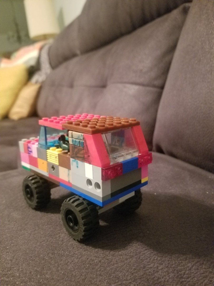 youcouldsaymj's tweet photo. My 9 year old is obsessed with @LandRover and built a Range Rover "real quick" this evening. Kid wants to design vehicles man. #STEM #STEAMmom #LandRover #RangeRover https://t.co/6qFavFcsmV