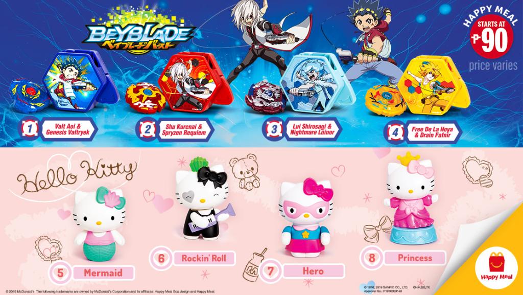 happy meal hello kitty 2019