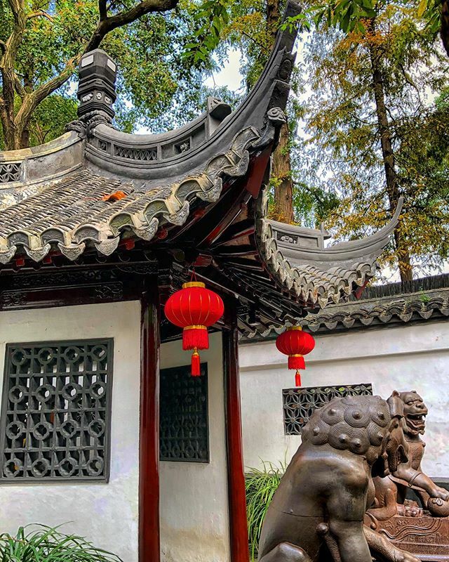 Entering the Yu Gardens, a two acre Chinese garden that is rock landscaped with huge ponds and more in central Shanghai