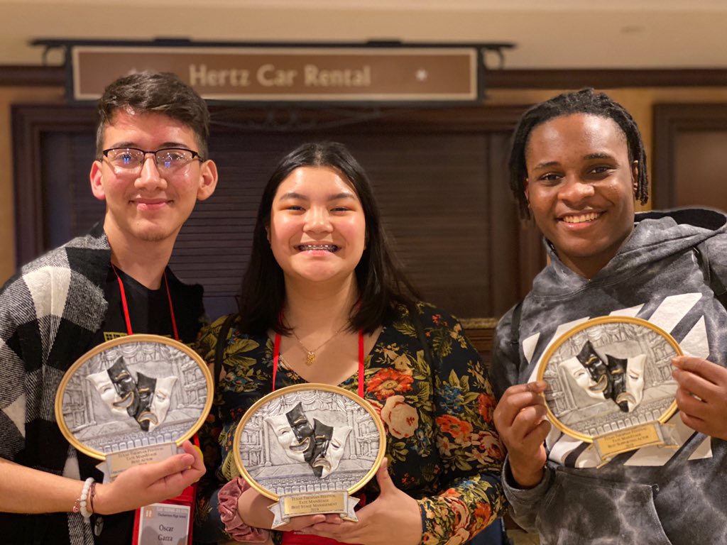 TView_Theatre's tweet photo. @Texas_Thespians was a huge success! We are so grateful to have brought Little Shop with us to share with a FULL audience. Special thank you to @LegacyHSTheatre and @mhsdrama_club for the their help and support in the set up of our show! #ttsf19 ππβ€οΈ https://t.co/enpLddPKoy