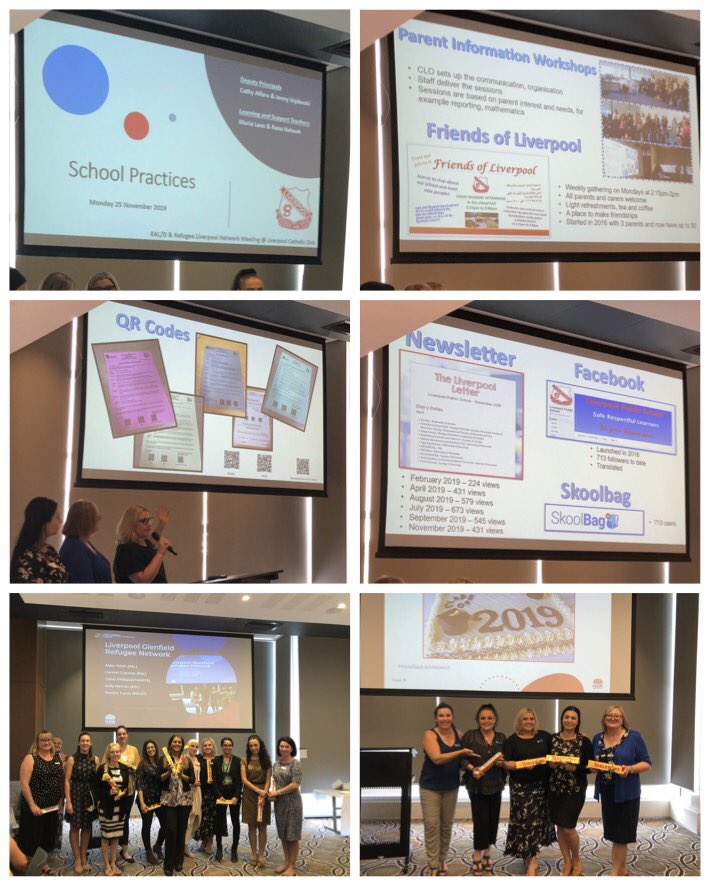 Today at the Liverpool Refugee/EALD Network <a href="/Cathy_L_Alfaro/">Cathy Alfaro</a> <a href="/MariaLees8/">Maria Lees</a> <a href="/RanaHelweh/">Rana Faraj Helweh</a> and I showcased the wonderful partnerships nurtured everyday at Liverpool PS to support our students and families. We know every student is known, valued and cared for. <a href="/KelloNewman/">Kelly Newman</a> <a href="/Ian_Tapuska/">Ian Tapuska</a>