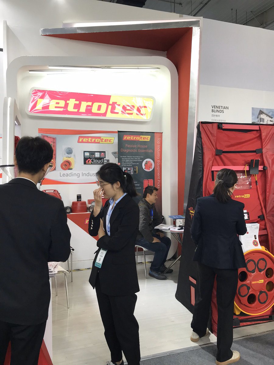 I was so relieved (and sad) to find just one US manufacturer in the entire  #iphc23 expo: thank you and huge applause to  @retrotec! (If this is all we got for export, our US industry has a lot to work on...)