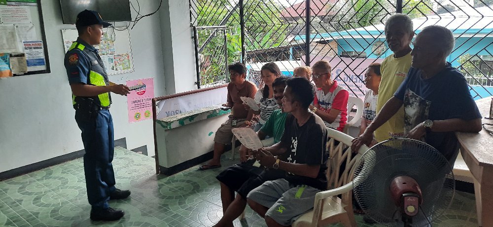 Meeting with cluster leaders of Brgy. Virata,GMA,Cavite regarding crime prevention.