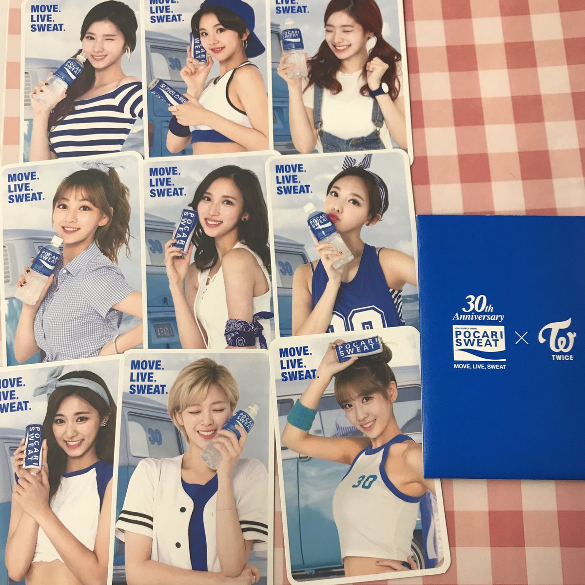 TWICE ポカリスエット チェヨン トレカ