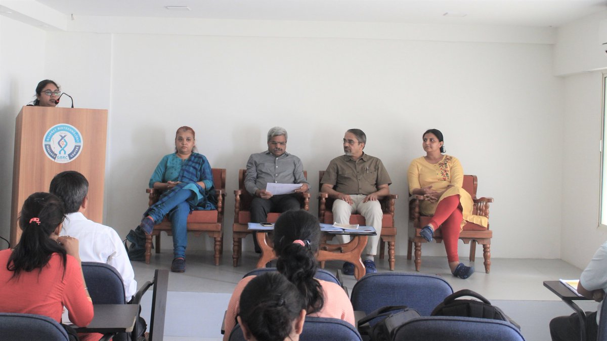 gbrc_gujarat's tweet image. #Inauguration of joint #training programme on &quot;Application of #RealTimePCR&quot; at @gbrc_gujarat. GBRC welcomes all participants to the training course.
@ChaitanyaGJoshi @gsbtm @dstGujarat @hareets @subhashrsoni @KamdhenuU