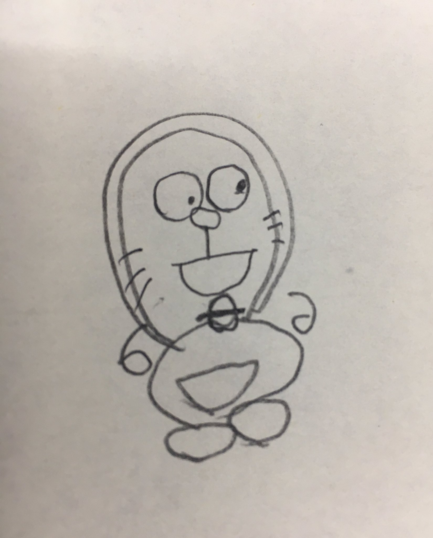 Gods 会議中暇だったので 歌詞と記憶だけで描いてみた ドラえもん絵描き歌 Gods 会議中暇だったので 歌詞と記憶だけで描いてみた ドラえもん絵描き歌