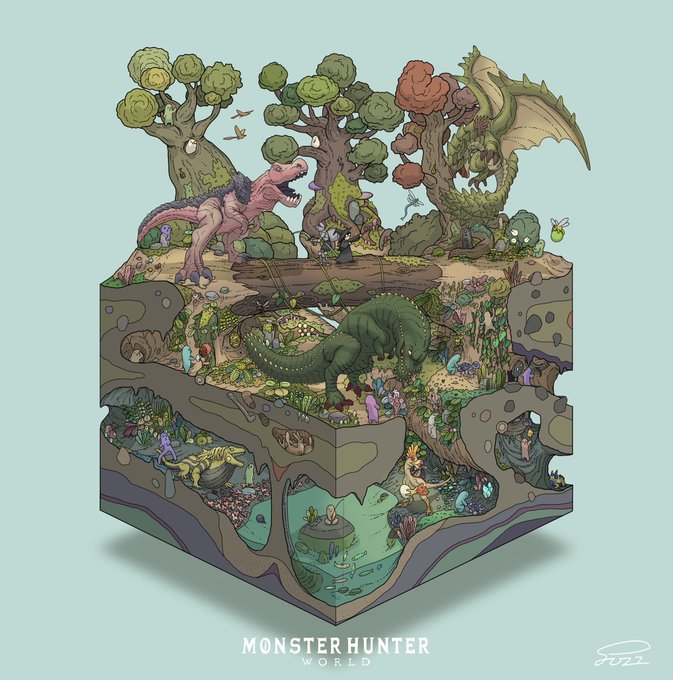 モンスターハンター のtwitterイラスト作品 人気順 モンスターハンター のtwitterイラスト作品 人気順