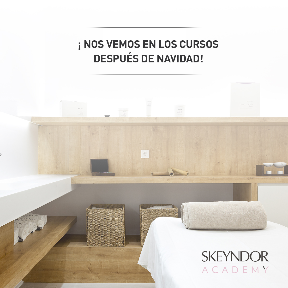 Volvemos después de las fiestas con más formaciones en #SkeyndorAcademy.