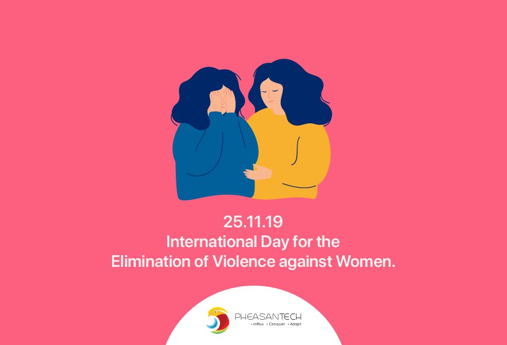 pheasantech's tweet photo. Only 67% of adolescents who were abused in a relationship tell someone. On this day, 25th of November take a pledge with #PheasanTech and make sure no women who is in your life will ever go through it. #Pheasantechagainstviolence #CloudForex #womenrights #equality https://t.co/VrCu9GP0wR