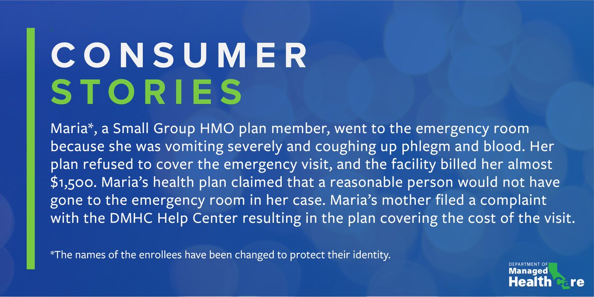 CADMHC's tweet photo. The @CADMHC Help Center assists Californians every day with health plan related issues. If you’ve filed a grievance with your health plan, call the Help Center at 1-888-466-2219 or visit https://t.co/zPeSJLedlJ to see if we can help. #ConsumerStories #HealthHelp https://t.co/tLaxYoHhVo