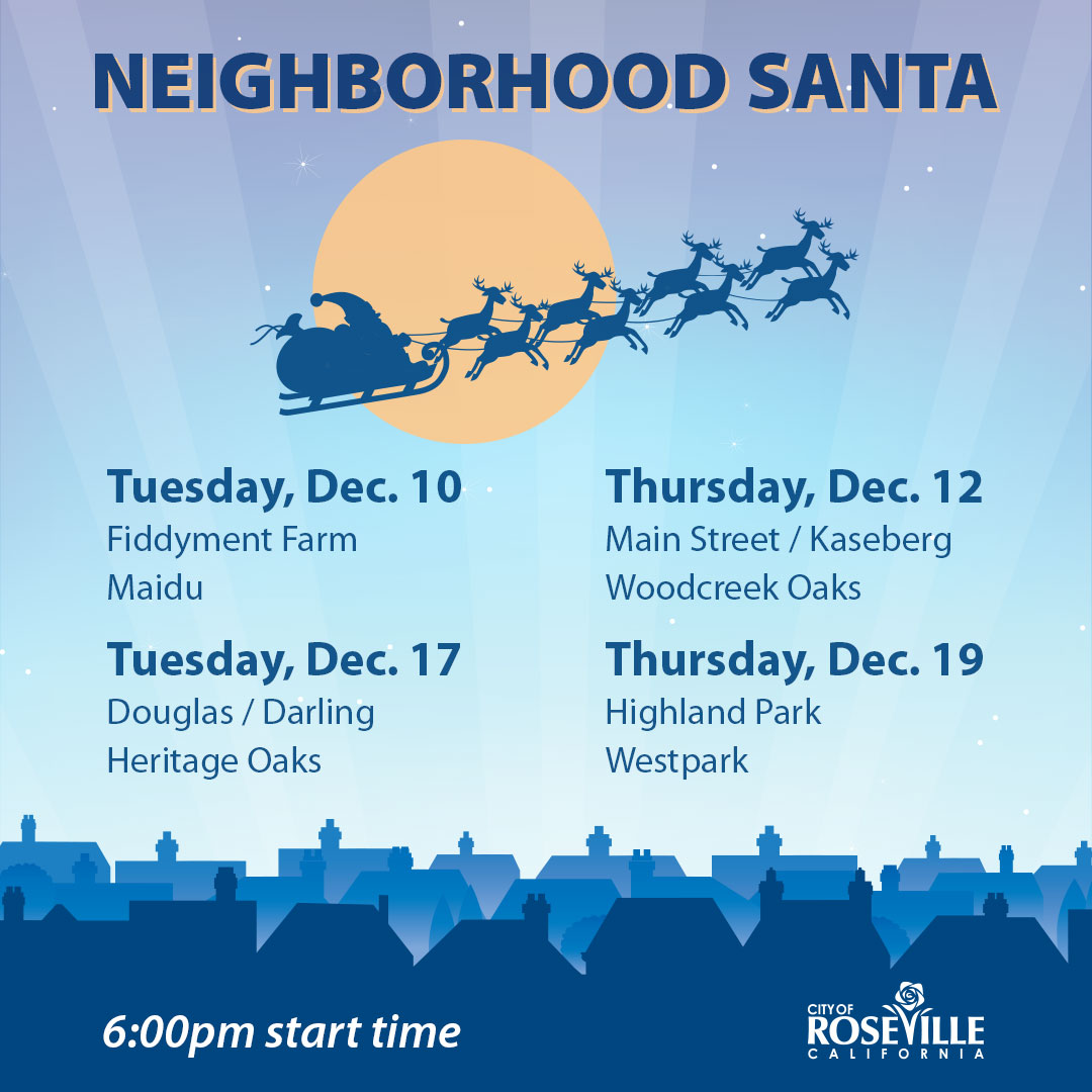 RSVL_Parks's tweet photo. Neighborhood Santa returns for the next two weeks. Visit the website for the detailed route: https://t.co/vjNG1bbesl https://t.co/kngDLUFDYw