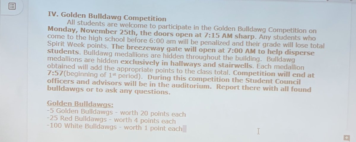 HMHSStudCouncil's tweet photo. GOLDEN BULLDAWG TOMORROW!!!!! SCHOOL DOORS OPEN AT 7:15!!!!!!! 🎉🐶🏅 https://t.co/VIGHRW5IvV