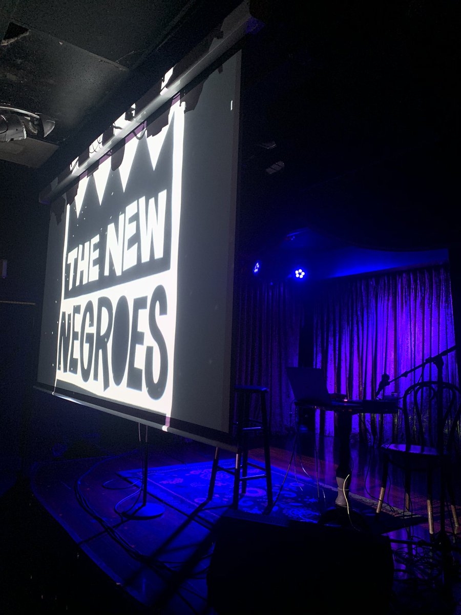I have a regular secret standing spot behind a load-bearing beam for one of the best shows in LA, @barvonblaq &amp; <a href="/Mike_Eagle/">OME</a>’s <a href="/thenewnegroes/">The New Negroes</a>. See me for secret standing spots at various Los Angeles comedy shows.