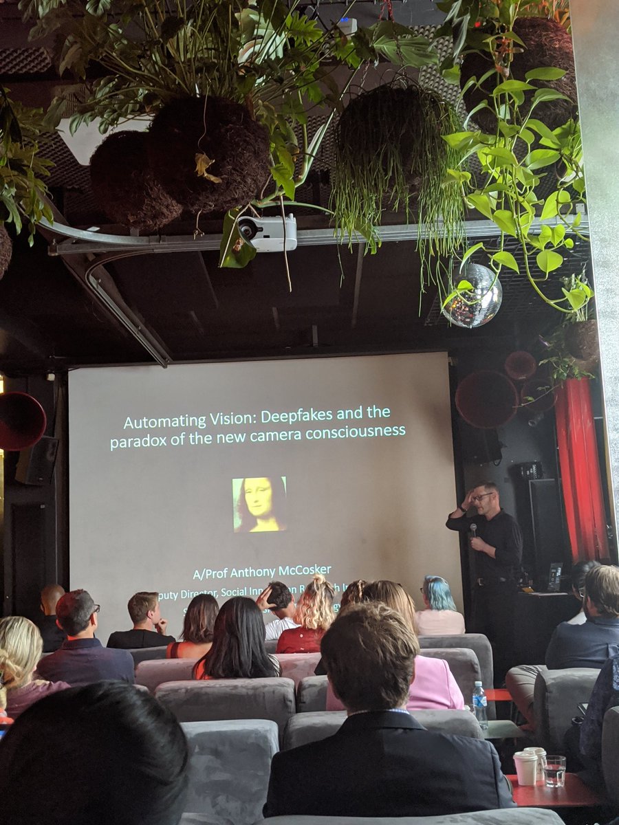 . @ACMcCosker has just finished a book with  @endotician on the new camera consciousness, about contexts and case studies for machine vision like selfies, drones, driverless cars   #autocult