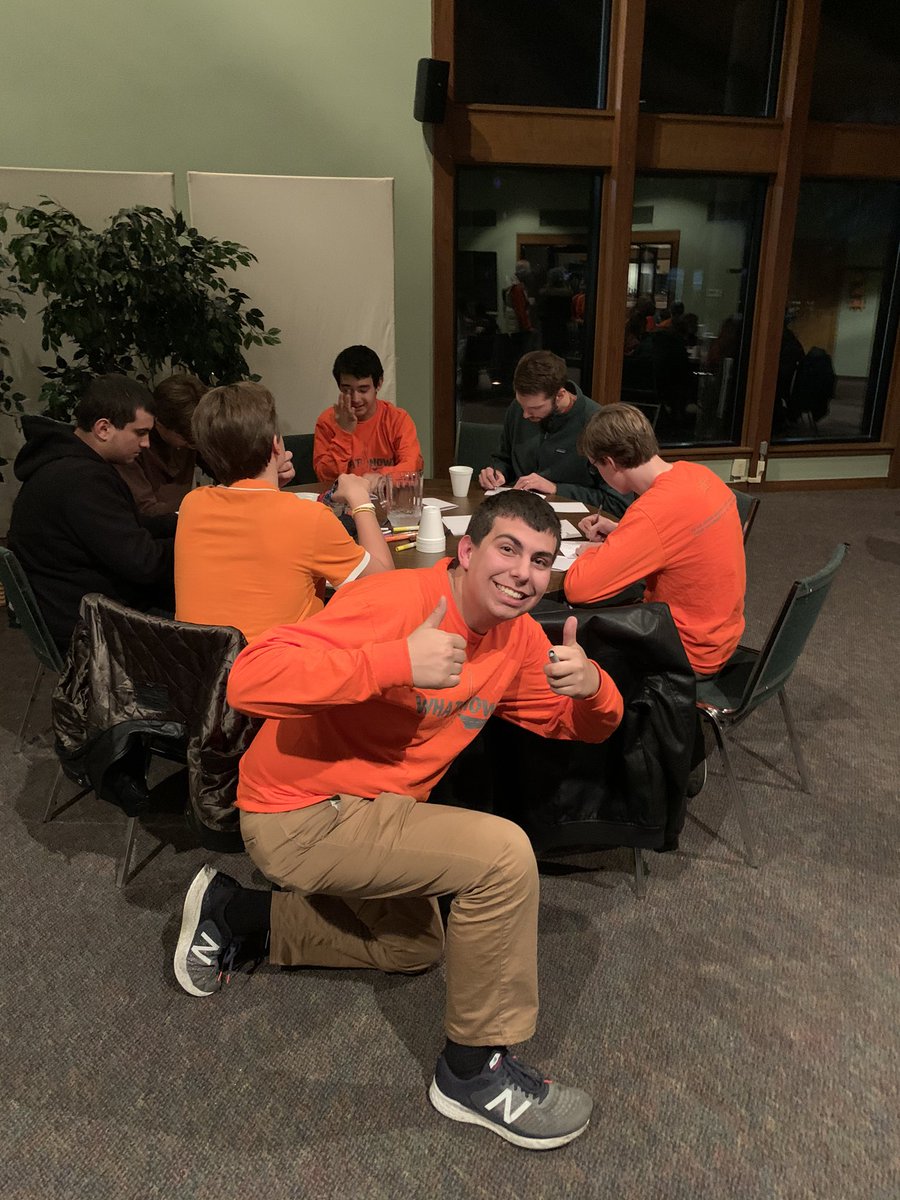 LifeTeen_SJN's tweet photo. What a great night of spreading joy with one another, and for one another: food, games, music, dancing, writing support letters and cards, and a bonus visit with night prayer from seminarian (and former Life Teen-er) Jon Roberge! Have an awesome Thanksgiving week! https://t.co/mOidousjRz