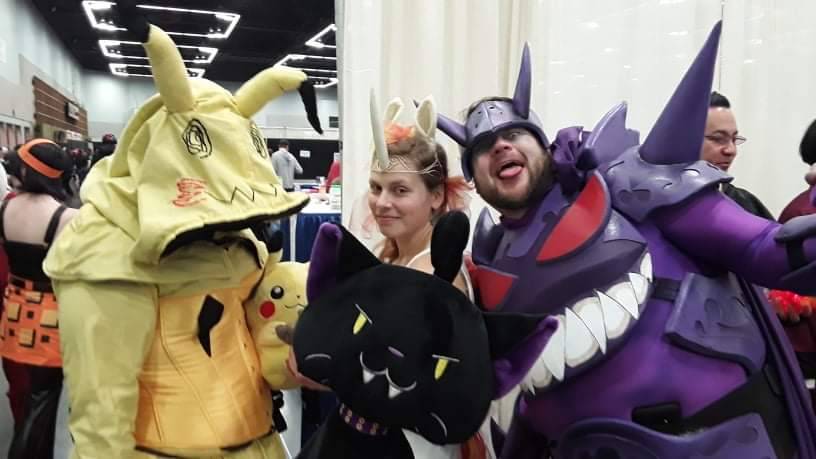 kumoricon's tweet photo. #darkneko caused mischief all over the con last weekend! #ghostnekoventures #darknekoventures #aftercon #kumoricon #kumoricon2019 https://t.co/mqrjRwOodh