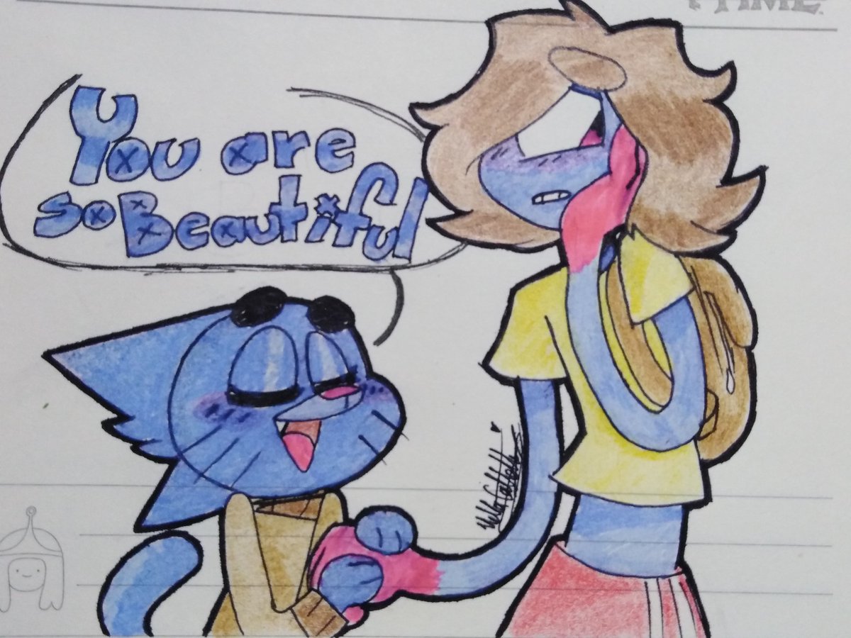 StarlingGlimmer's tweet photo. Casi se me olvida suvirlo aquí en tiwtter, lo terminé ayer en la noche uwu💗🌸🌺💖
#tawog #robball #robxgumball #tawogfanart https://t.co/wqxUfzjBZP