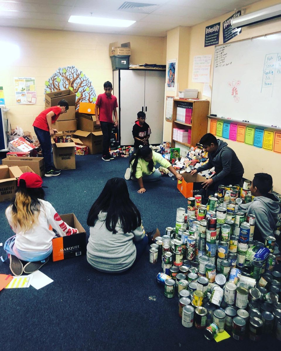 GLDDbacks's tweet photo. We would like to send a gargantuan shout out to #GLDStuCo for organizing this year’s canned food drive! We collected over 2,000 food items to distribute to our GLD community! Ms. Jarrett and Mrs. Zaslove have done a tremendous job guiding these future leaders! #TeamGLD https://t.co/xAW5P7Dw9V