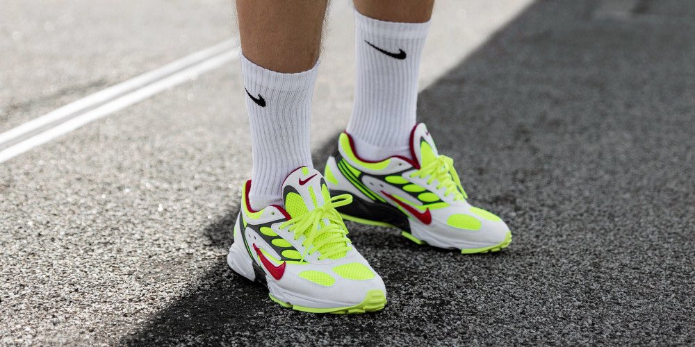 nike air ghost racer neon yellow