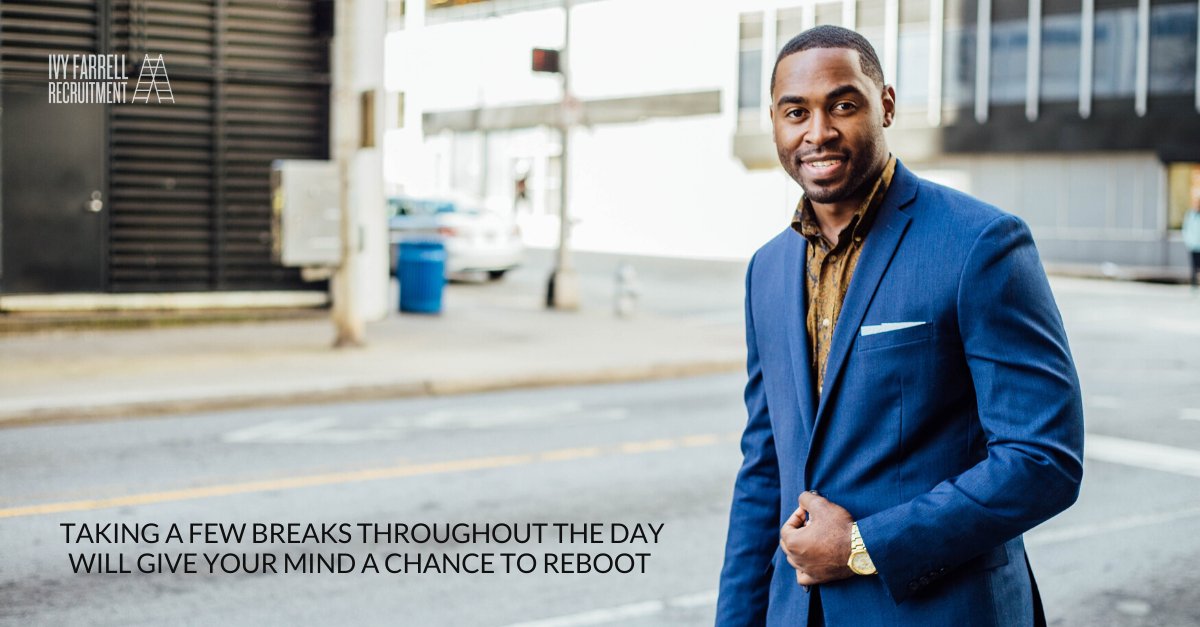 IvyRecruit's tweet photo. Take a break. Despite the pressure to meet a deadline, a twenty-minute walk around the block or simply stepping away from your screen for a short period can help you regain your focus and energy.
#MondayMotivation #Inspiration #Goals https://t.co/wyQPEF4DV5