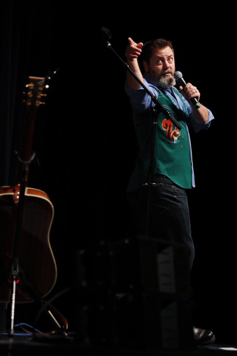 kodak_center's tweet photo. Mr. @Nick_Offerman was here tonight for 2 hilarious shows, and we are forever grateful. π·: @tomasflint #allrise #kodakcenter #nickofferman #roc #rocevents #visitroc #thingstodoroc https://t.co/QzqvUnE4BQ